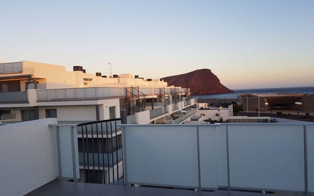 Geschützt: Appartement mit Dachterrasse und Meerblick – La Tejita, Teneriffa